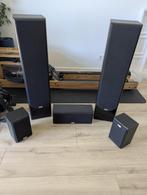 Taga Harmony 5.0 Speakers, Gebruikt, 60 tot 120 watt, Surroundset zonder subwoofer, Ophalen