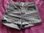 grijze korte broek H&M mt 32, Kort, Ophalen of Verzenden, Zo goed als nieuw, Maat 34 (XS) of kleiner