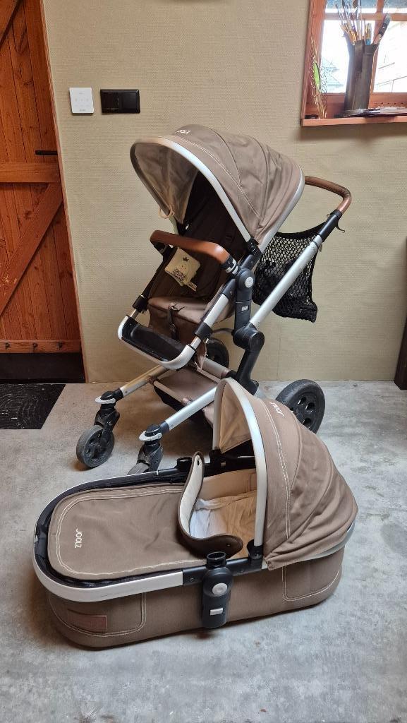 Joolz Day Turtle Green, Kinderen en Baby's, Kinderwagens en Combinaties, Gebruikt, Combiwagen, Overige merken, Luchtbanden, Met reiswieg