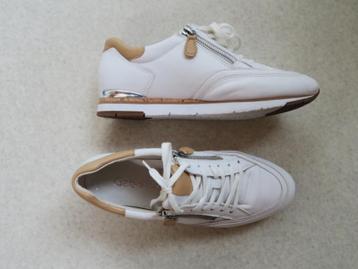 GABOR nieuwe schoenen sneakers wit leer maat 4 37 beschikbaar voor biedingen