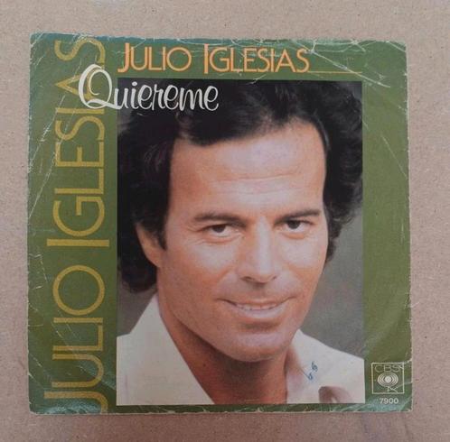 Julio Iglesias  - Quiereme, Cd's en Dvd's, Vinyl Singles, Gebruikt, Single, Pop, 7 inch, Ophalen of Verzenden