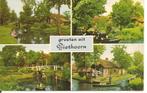 Groeten uit Giethoorn., Ophalen of Verzenden, 1960 tot 1980, Gelopen, Overijssel