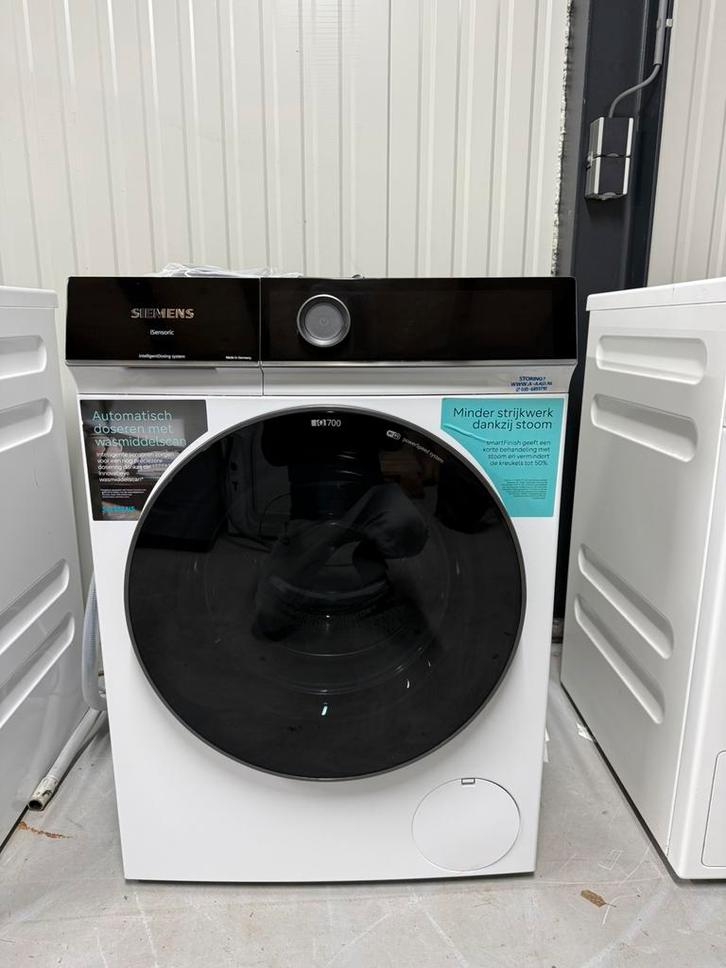 SIEMENS IQ700 Wasmachine - NIEUWSTAAT - 9KG - STOOMFUNCTIE -, Witgoed en Apparatuur, Wasmachines, Zo goed als nieuw, Voorlader