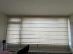 Vouwgordijnen beige (rechts op de foto) 190x325cm, Huis en Inrichting, Stoffering | Gordijnen en Lamellen, Ophalen, Gebruikt, Beige
