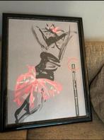 MICHEL CANETTI Raphaela Offsetlithografie 1989, Ophalen, Gebruikt, Print, 75 cm of meer