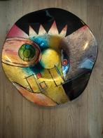 Design glas schaal hoed op color, Antiek en Kunst, Ophalen