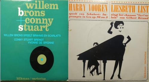 2x Blikman + Sartorius -Liesbeth List/.Conny Stuart, Cd's en Dvd's, Vinyl | Pop, Gebruikt, 1960 tot 1980, Overige formaten, Ophalen of Verzenden