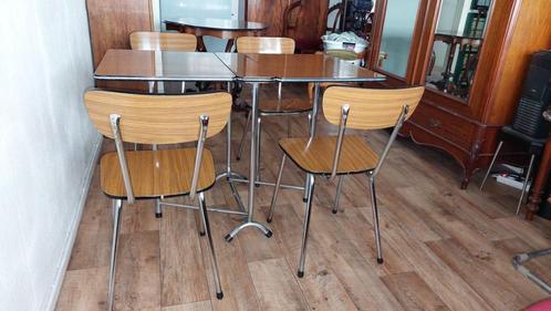 Formica eethoek, Huis en Inrichting, Complete eetkamers, Gebruikt, Ophalen