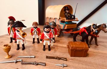 Playmobil Engelse Soldaten met Paardenkar beschikbaar voor biedingen