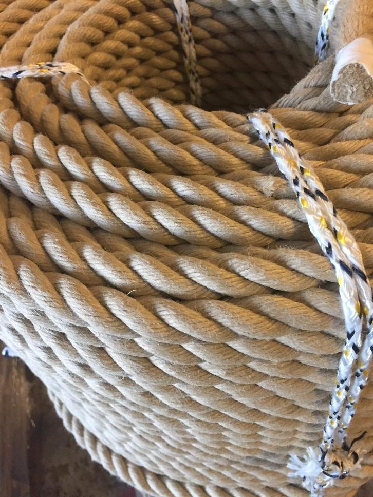 TOUW SPLEITEX 20mm rollen a 220mtr., Watersport en Boten, Accessoires en Onderhoud, Nieuw, Overige typen, Ophalen