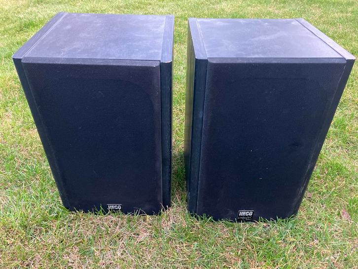 Heco Interior Plus 202 Speakers - Set, Audio, Tv en Foto, Luidsprekers, Gebruikt, Front, Rear of Stereo speakers, 120 watt of meer