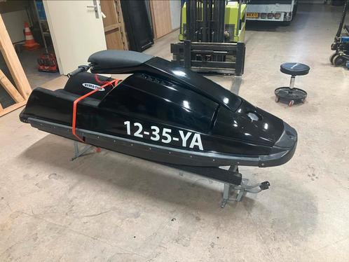 Yamaha Superjet 650 met trailer en strandkar, Watersport en Boten, Jetski's en Waterscooters, Gebruikt, Minder dan 70 pk, Benzine