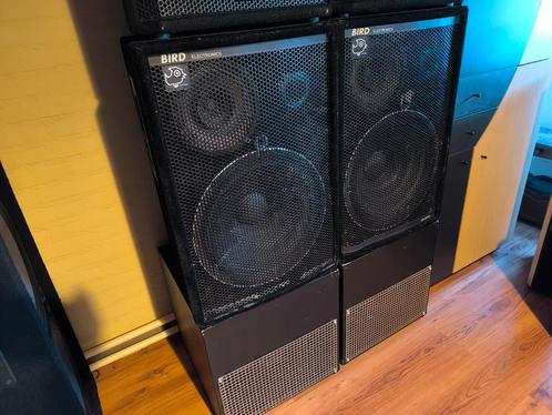 Bird ibis 153 speakers 3 weg met 15 inch woofer, Audio, Tv en Foto, Luidsprekers, Gebruikt, Ophalen