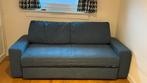 Sofa cum bed - 160 cm x 200 cm, Ophalen, Blauw, Tweepersoons, Zo goed als nieuw