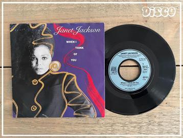 VINYL SINGLE Janet Jackson - When I Think of You beschikbaar voor biedingen