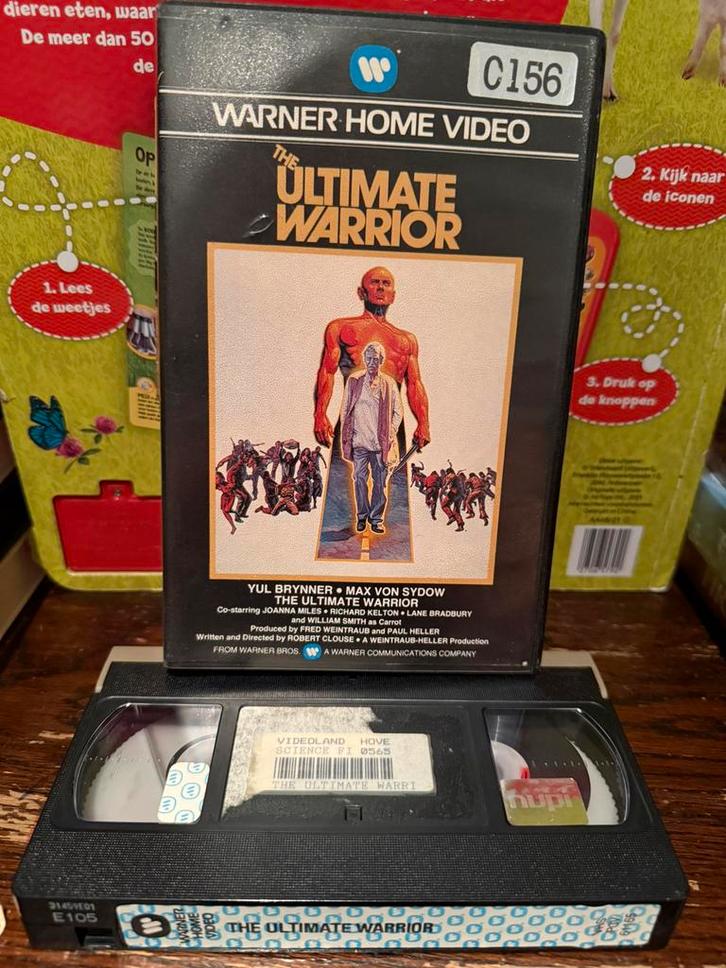 The Ultimate Warrior - ex rental VHS, Cd's en Dvd's, VHS | Film, Gebruikt, Actie en Avontuur, Vanaf 16 jaar, Verzenden