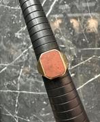 Prachtige 14k Gouden Massieve Zegelring, Sieraden, Tassen en Uiterlijk, Ringen, 20 of groter, Heer, Ophalen of Verzenden, Zo goed als nieuw