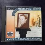 Jussi Björling Recital - Opera Arias and Song - 2CD, Cd's en Dvd's, Ophalen of Verzenden, Modernisme tot heden, Zo goed als nieuw