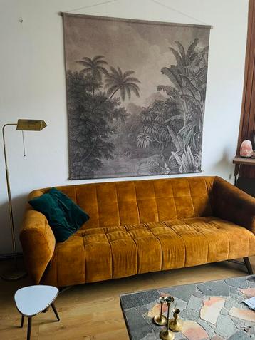 Schoolkaart vintage look grijs jungle 145x145 beschikbaar voor biedingen