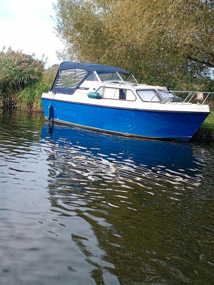 Kajuitboot 7,20  / kilkruiser  in prijs verlaagd, Watersport en Boten, Motorboten en Motorjachten, Gebruikt, Polyester, 6 tot 9 meter