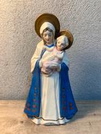 Porseleinen beeld Maria met kind, Antiek en Kunst, Antiek | Religie, Ophalen of Verzenden