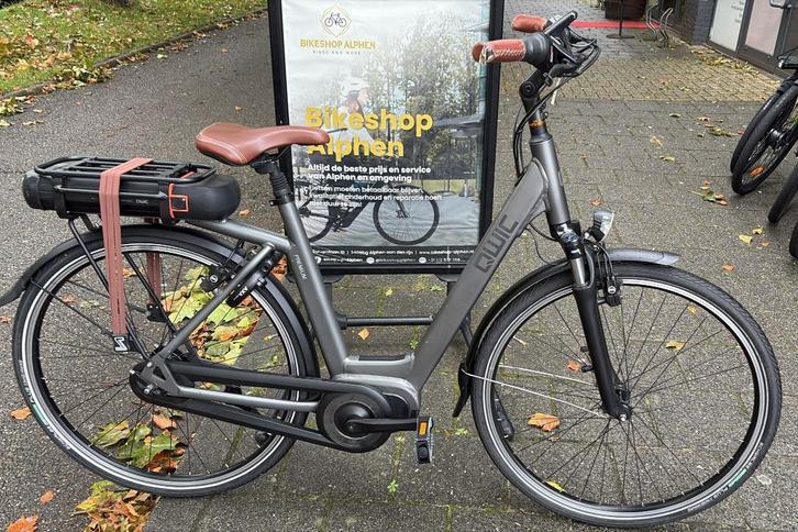 Mooie Qwic MN7 Elektrische fiets met garantie accu 100%, Fietsen en Brommers, Fietsen | Dames | Damesfietsen, Gebruikt, Overige merken