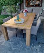 tafel, Huis en Inrichting, Tafels | Eettafels, Ophalen, Gebruikt, 200 cm of meer, 50 tot 100 cm