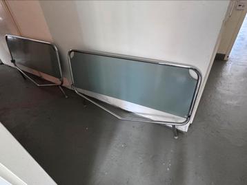 Vintage Rietveld bed grijs met Chroom B120cm x H70cm beschikbaar voor biedingen