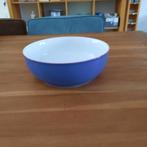 Grote paarsblauwe schaal van Tagnana Italy, Ophalen of Verzenden, Overige stijlen, Porselein, Schaal of Schalen