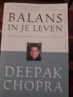 Balans in je Leven - Deepak Chopra, Boeken, Achtergrond en Informatie, Spiritualiteit algemeen, Ophalen of Verzenden, Zo goed als nieuw