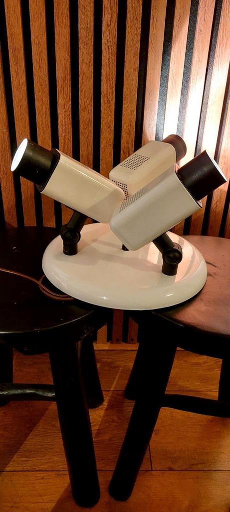 Herda space age plafonnière 3 spotlight plafondlamp zgan, Huis en Inrichting, Lampen | Plafondlampen, Zo goed als nieuw, Kunststof