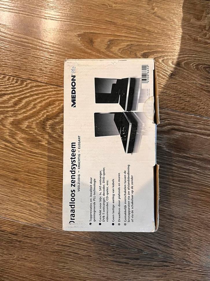Medion Draadloos Zendsysteem - Decoder/Harddiskrecorder, Audio, Tv en Foto, Decoders en Harddiskrecorders, Zo goed als nieuw, Decoder