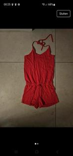Leuke rode playsuit - Maat S, Kleding | Dames, Jumpsuits, Ophalen of Verzenden, Maat 36 (S), Rood, Top 2 Fashion
