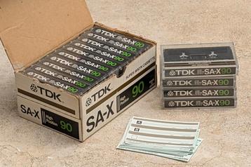 14 x TDK SA-X i.z.g.st.  beschikbaar voor biedingen