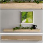 Zwevende wandplank - decoratief schap eiken 63 cm #110, Ophalen of Verzenden, Houtatelier M.Y., Info@myhoutatelier.nl, Kerkstraat 63 5721GT Asten