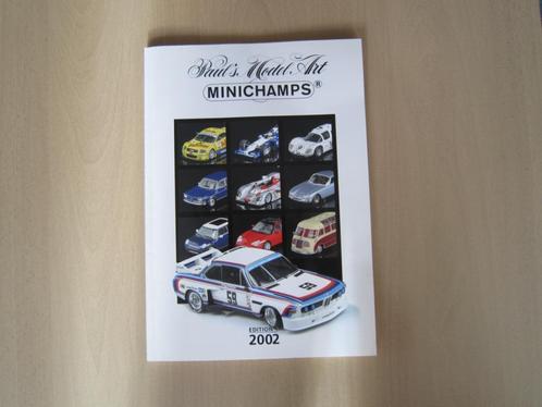 Catalogus Paul’s Model Art Minichamps 2002, Hobby en Vrije tijd, Modelauto's | Overige schalen, Zo goed als nieuw, Overige typen