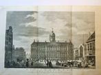 Amsterdam, Paleis op de Dam, 1760, Antiek en Kunst, Kunst | Etsen en Gravures, Verzenden