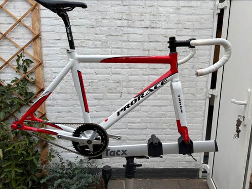 Prorace Track frame met afmontage, Fietsen en Brommers, Fietsen | Racefietsen, Gebruikt, Overige merken, Minder dan 10 versnellingen
