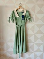 Collectif Mirella Plain Swing Dress jurk groen S/36 NIEUW, Kleding | Dames, Jurken, Nieuw, Ophalen of Verzenden, Maat 36 (S), Onder de knie