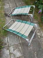 dukdalf campingstoel beensteunen (2), Caravans en Kamperen, Kampeermeubelen, Ophalen, Campingstoel