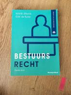 Bestuursrecht, Ophalen of Verzenden, Zo goed als nieuw, HBO, G.W de Ruiter