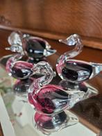 Brilliant Kristal Pfeiffer 4 eenden met ondergrond, Antiek en Kunst, Ophalen of Verzenden