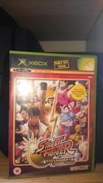 Street Fighter Anniversary Collection (OG XBox), Gebruikt, Vechten, 2 spelers, Ophalen of Verzenden