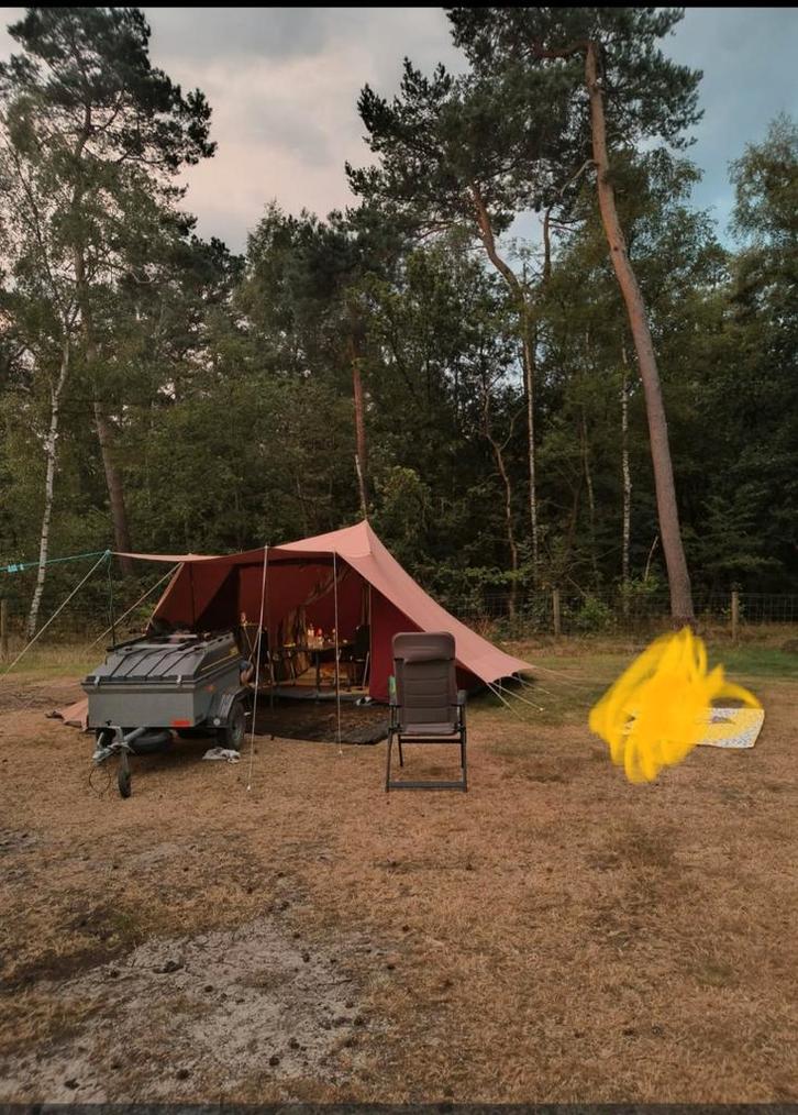 Albatros de waard Tent, Caravans en Kamperen, Tenten, tot en met 4, Gebruikt, Ophalen