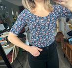 Top gebloemd, Kleding | Dames, Tops, Gedragen, Maat 34 (XS) of kleiner, H&M, Ophalen of Verzenden