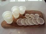 tupperware pudding bakjes, Huis en Inrichting, Keuken | Tupperware, Ophalen, Gebruikt, Wit, Overige typen