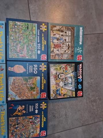 Puzzelcollectie: Jan van Haasteren, Anton Pieck, That's Life beschikbaar voor biedingen