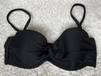 Zwarte bandeaux bikini top h&m maat 75b, H&M, Zwart, Nieuw, Ophalen of Verzenden