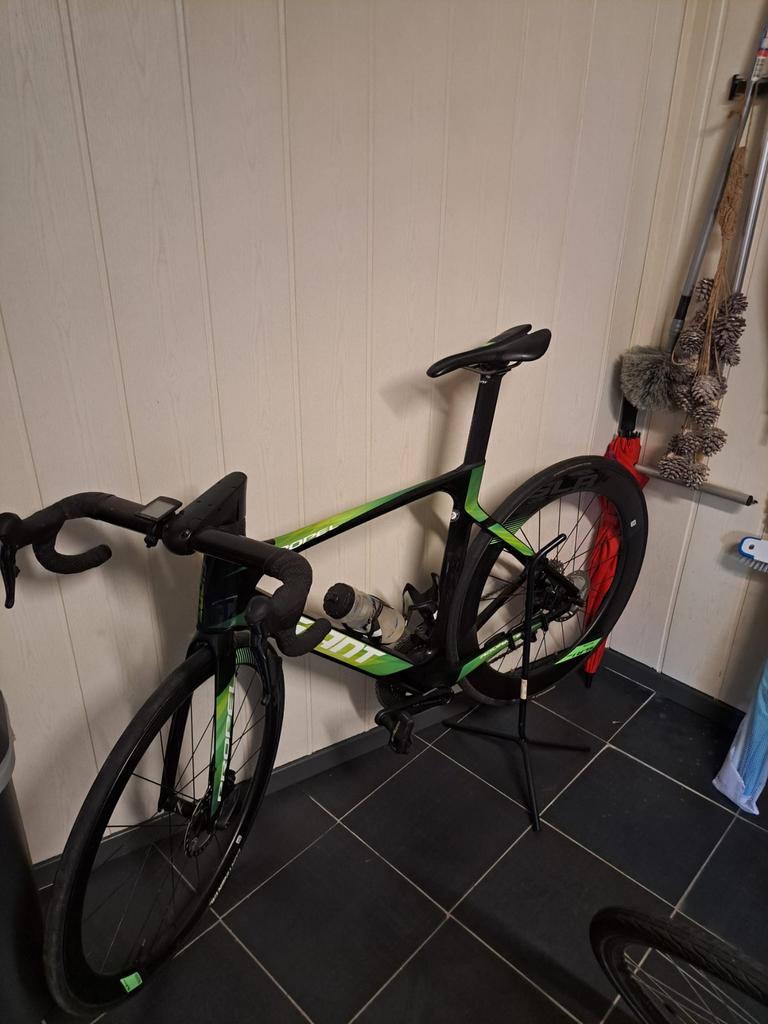 Giant popel, Minder dan 10 versnellingen, Heren, Aluminium, Zo goed als nieuw