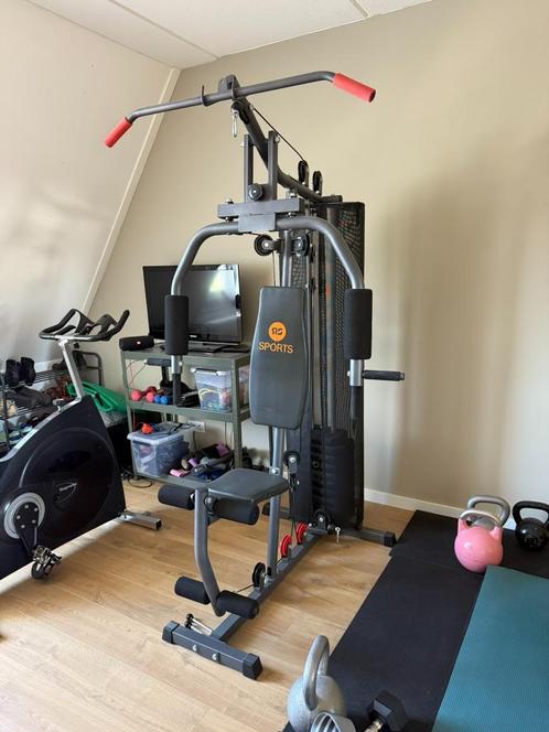 RS Sports Home Gym Basic, Sport en Fitness, Fitnessapparatuur, Gebruikt, Krachtstation, Armen, Benen, Borst, Rug, Metaal, Ophalen
